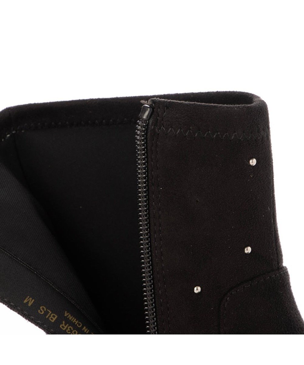 Riz raffinee <Riz raffinee>スタッズ付インヒールブーツ 