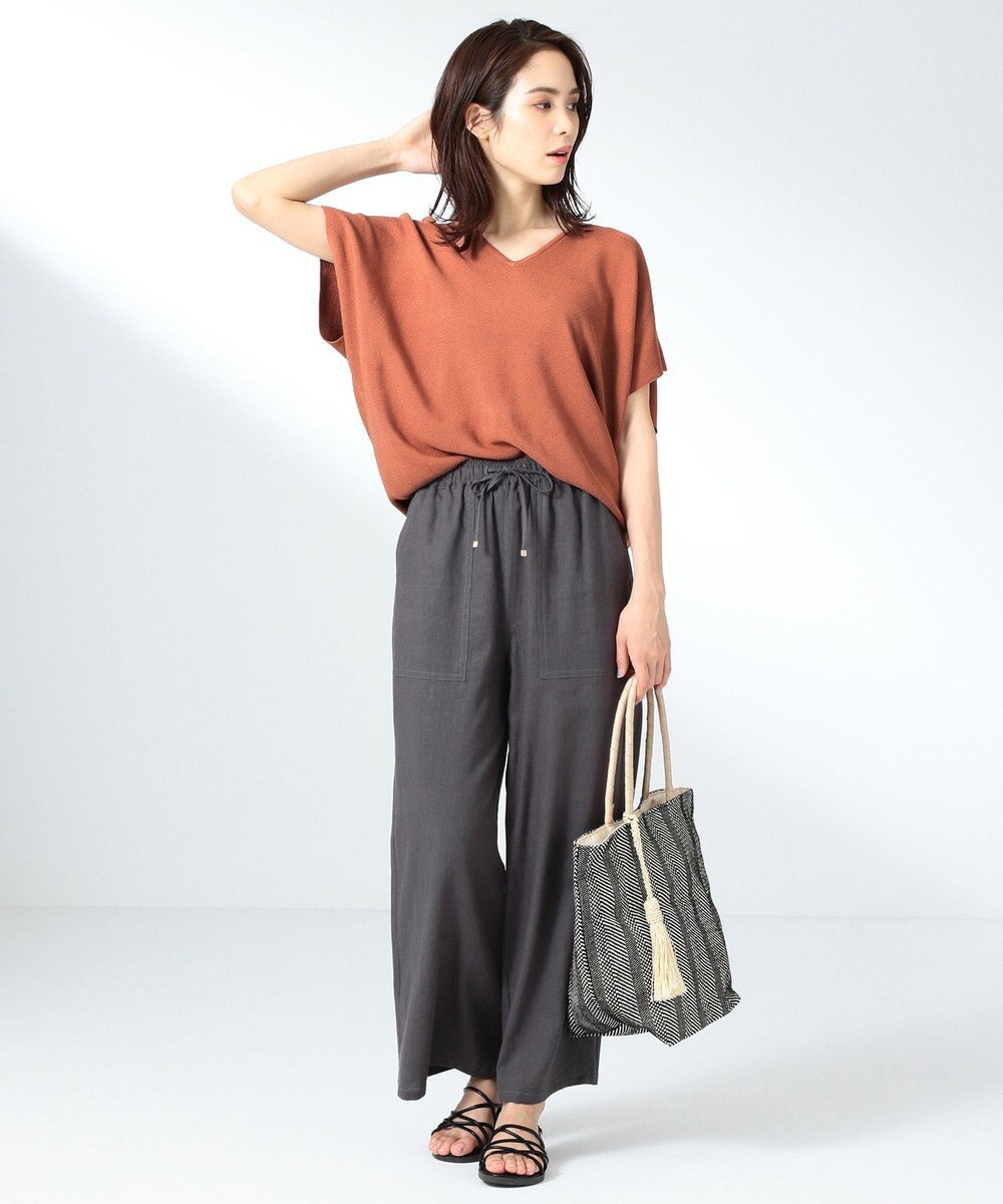 Uvケア 清涼リネン ワイドパンツ Any Fam ファッション通販 公式通販 オンワード クローゼット
