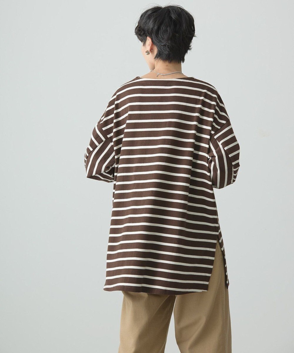 AMERICAN HOLIC ボーダーカットＢＩＧプルオーバー 