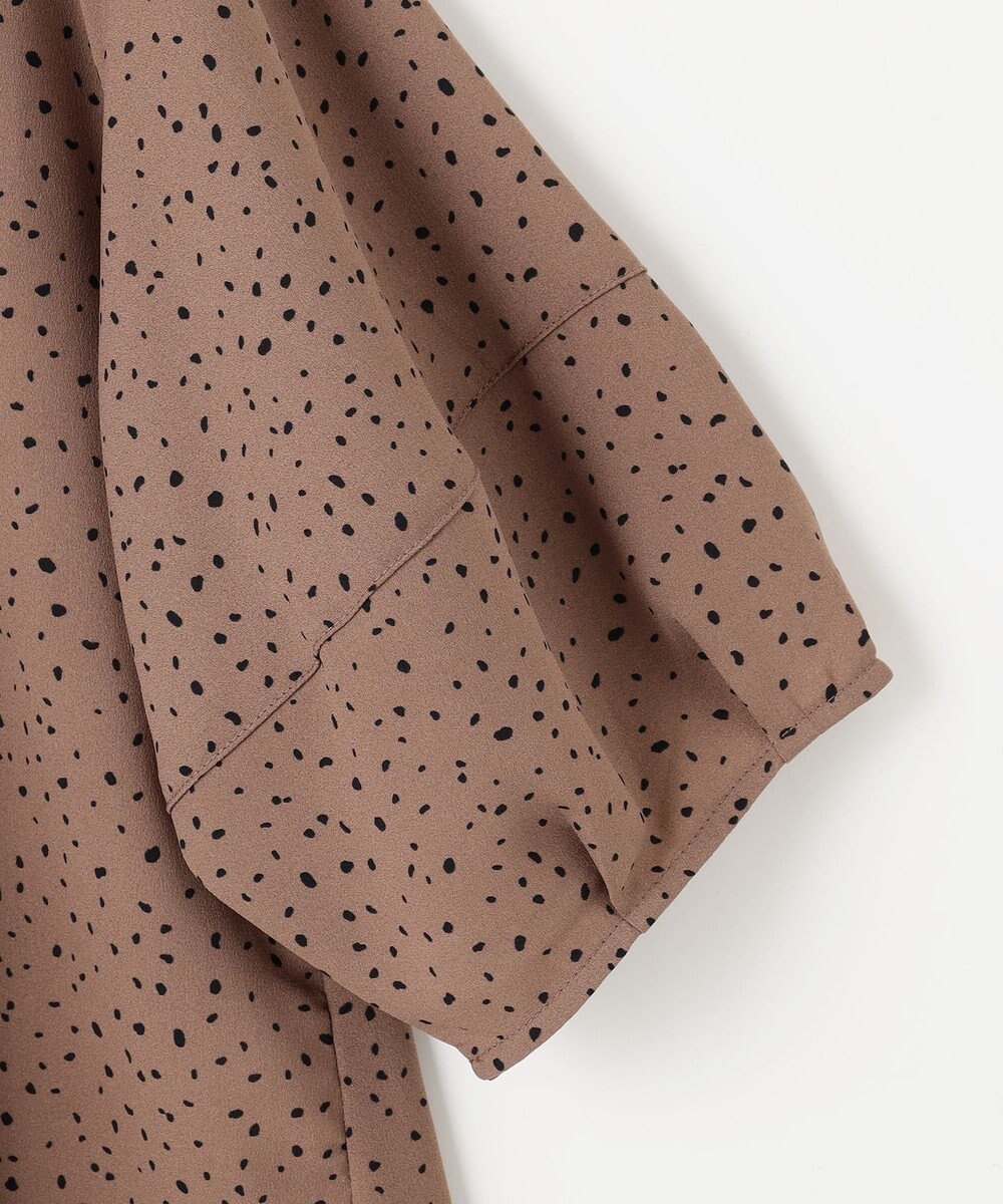 ANY ドルマンスキッパードットブラウス 