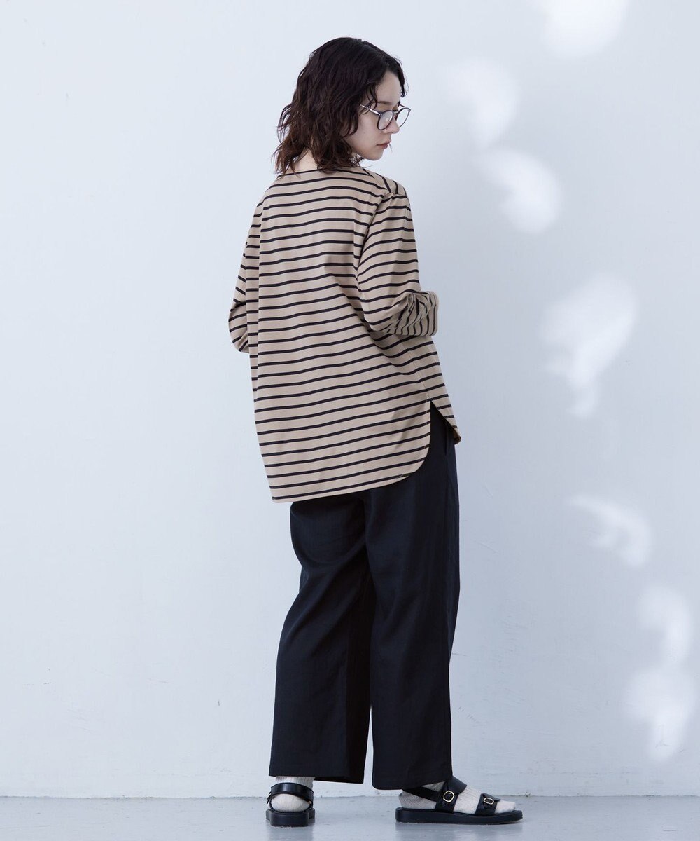 J.PRESS YORK STREET 【WOMEN】バスクTシャツ 