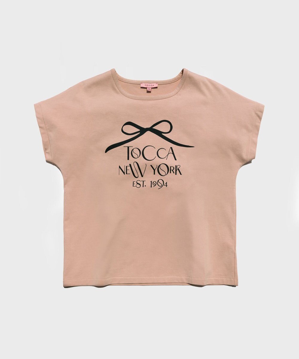 TOCCA 【接触冷感・UV90%以上カット・洗える】DANCING RIBBON Tシャツ 