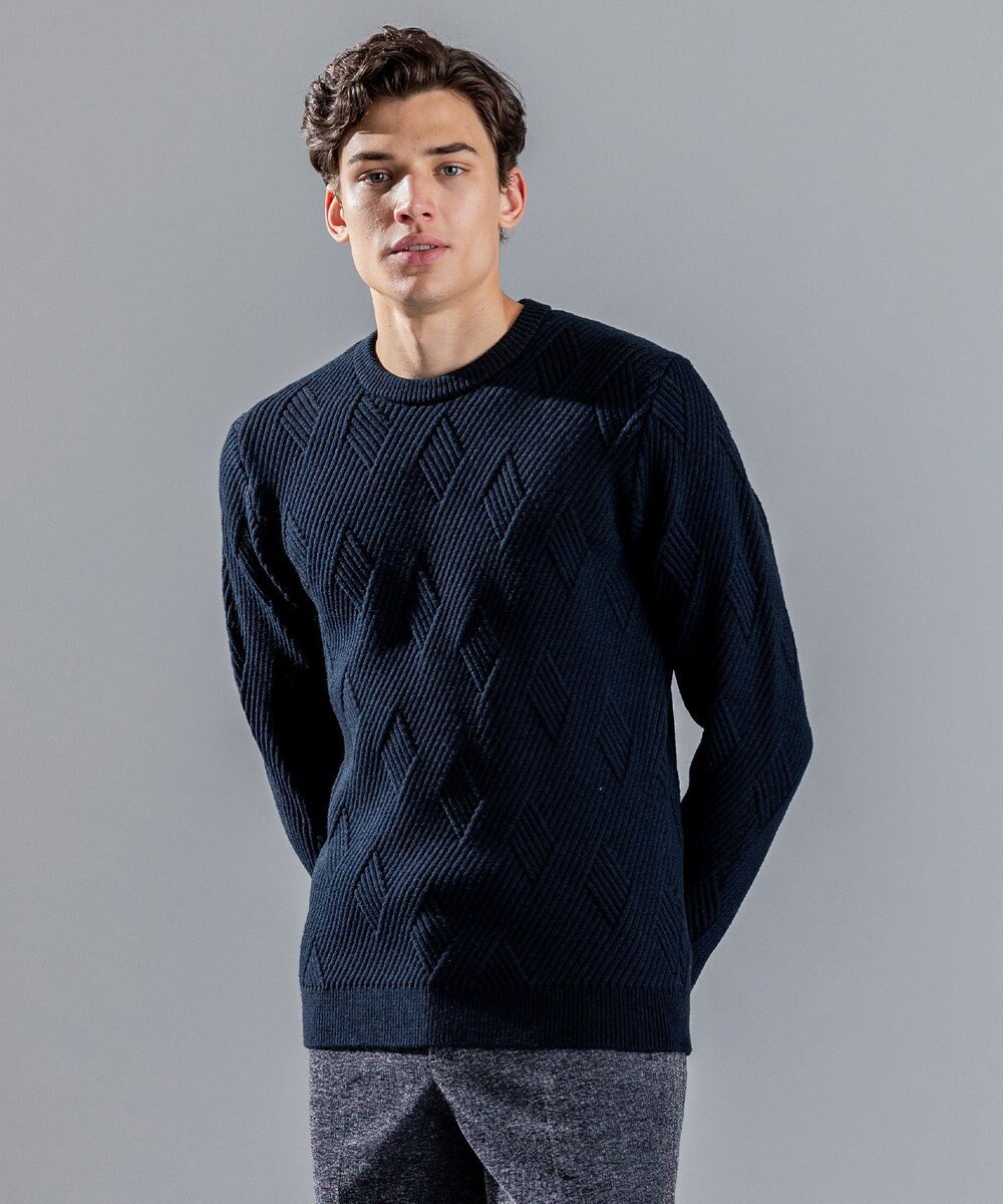 JOSEPH HOMME エコタック　クルーネックニット 