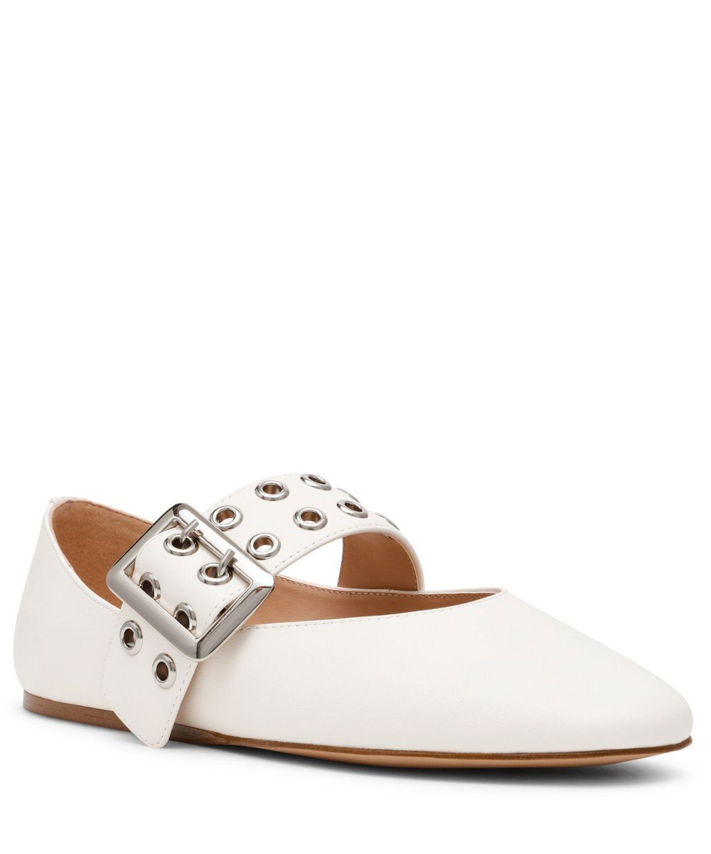 STEVE MADDEN ATLANTICA メタルバックルフラットシューズ 