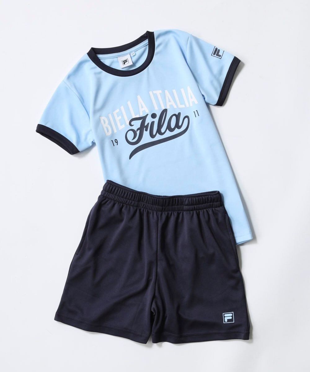 OP／FILA 【FILA】Tシャツ＋ハーフパンツ　セットアップ 