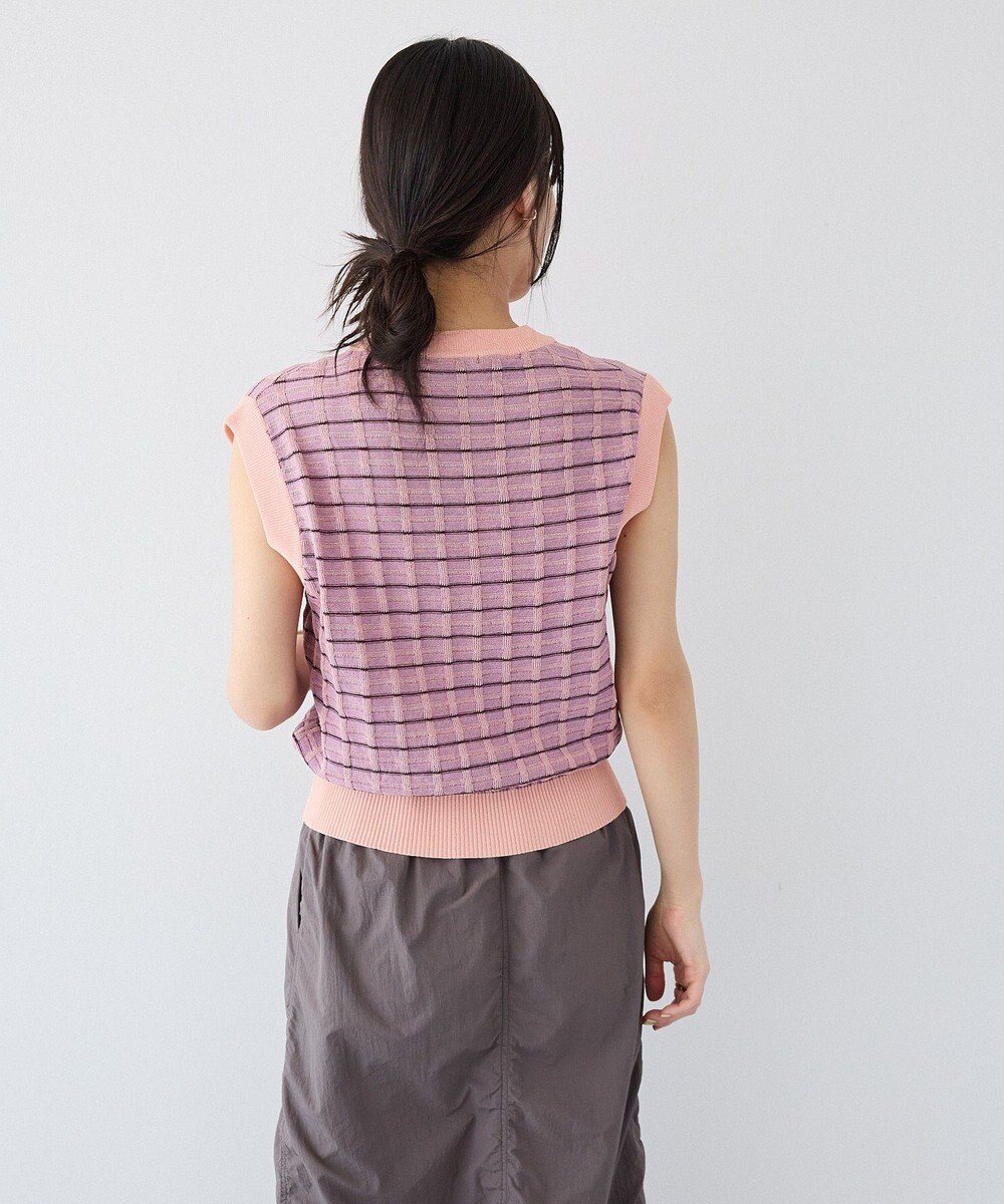 CRAFT STANDARD BOUTIQUE リンクスチェックニットベスト 