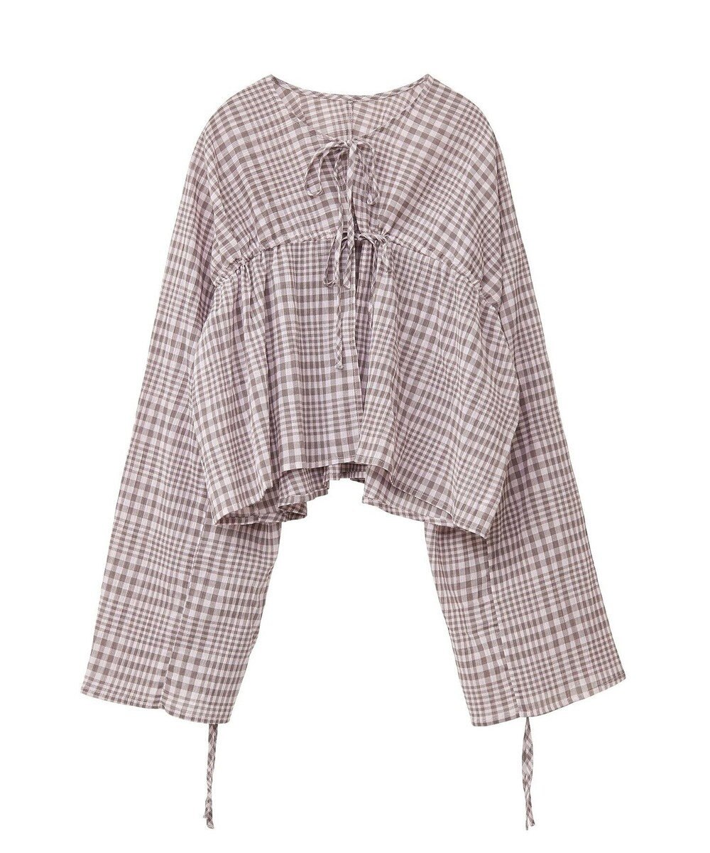 earth music&ecology ワッシャードロスト羽織りシャツ 