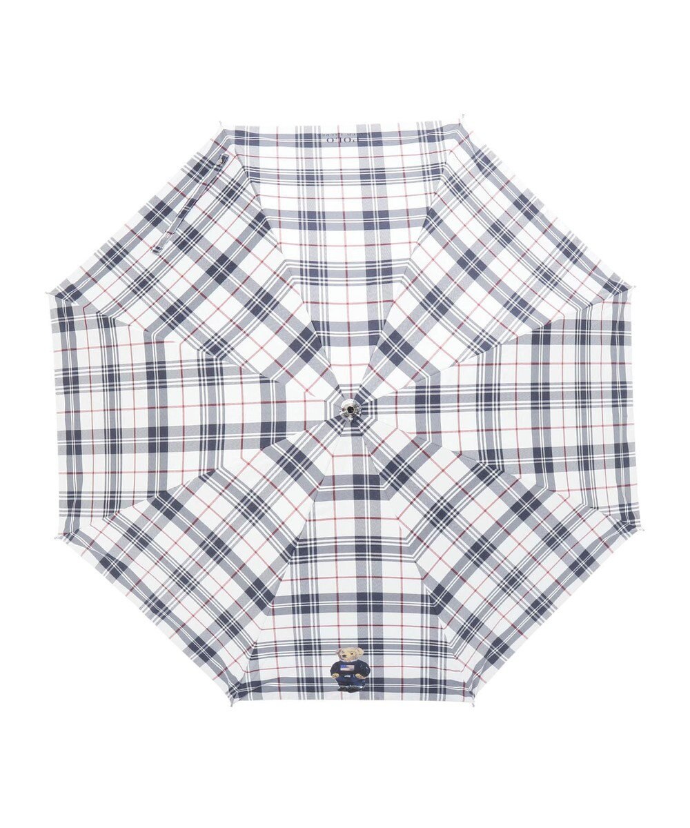MOONBAT 【軽量】POLO RALPH LAUREN 晴雨兼用日傘 長傘 チェック／遮光 遮熱 UV 