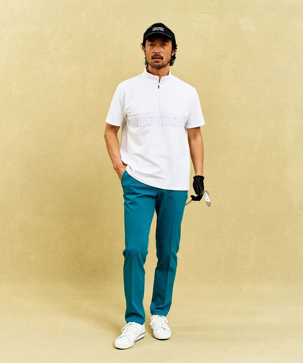 23区GOLF 着用動画あり【MEN】「TEXBRID」ストレッチテーパードパンツ 