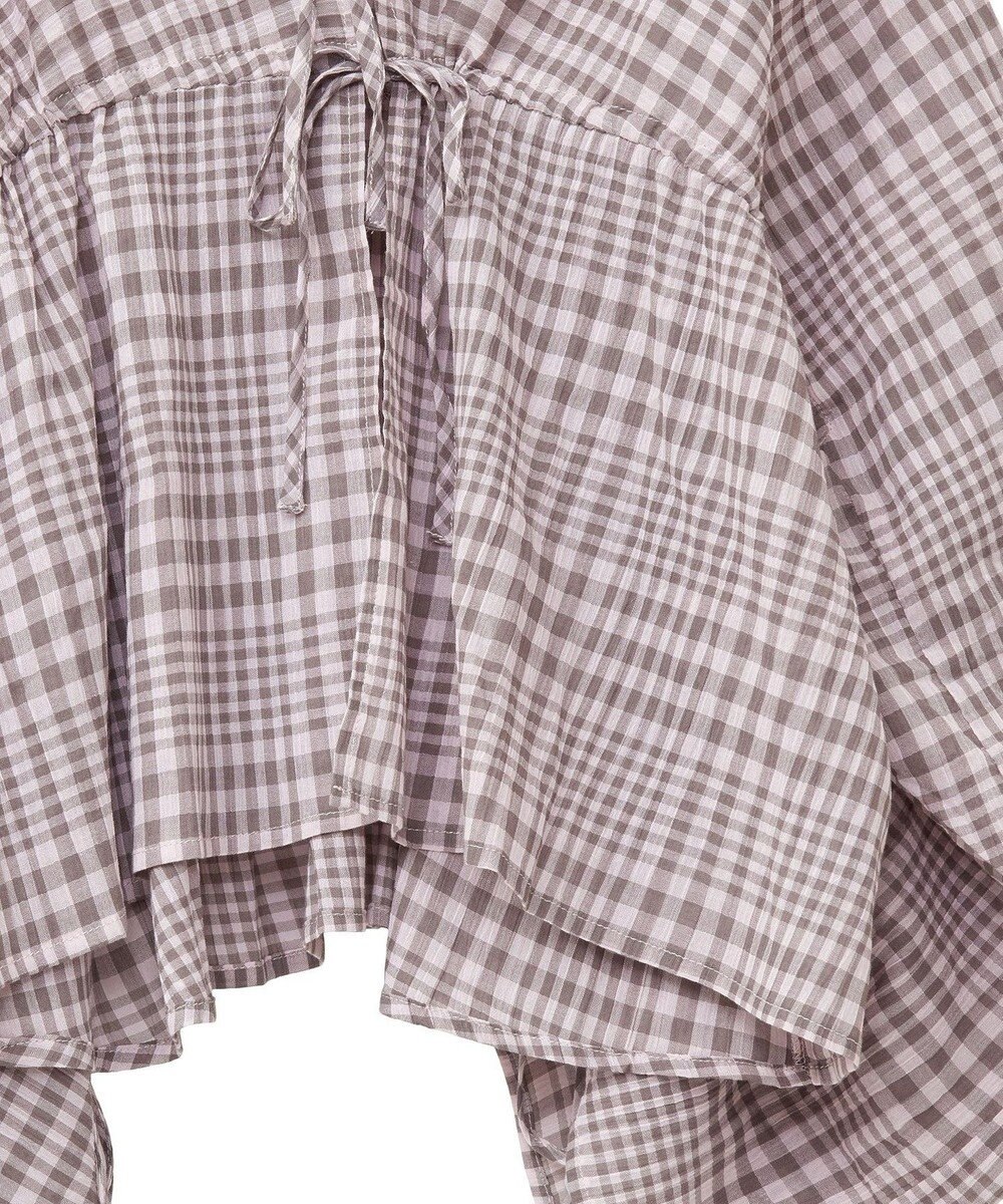 earth music&ecology ワッシャードロスト羽織りシャツ 