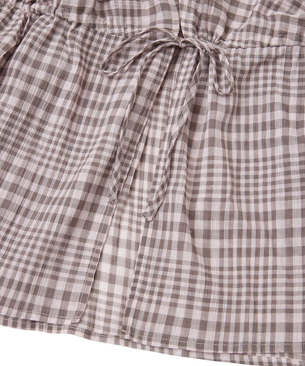 earth music&ecology ワッシャードロスト羽織りシャツ 