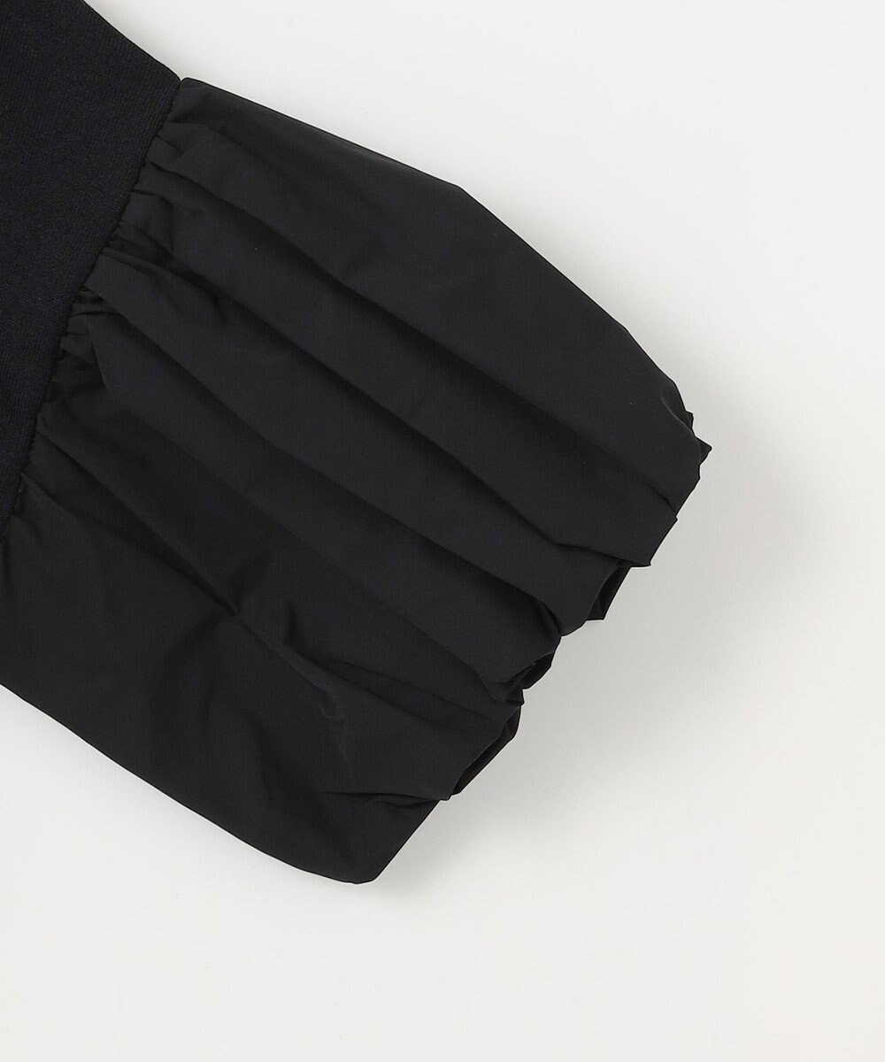 組曲 ストレッチクリアパフ袖 ニット 