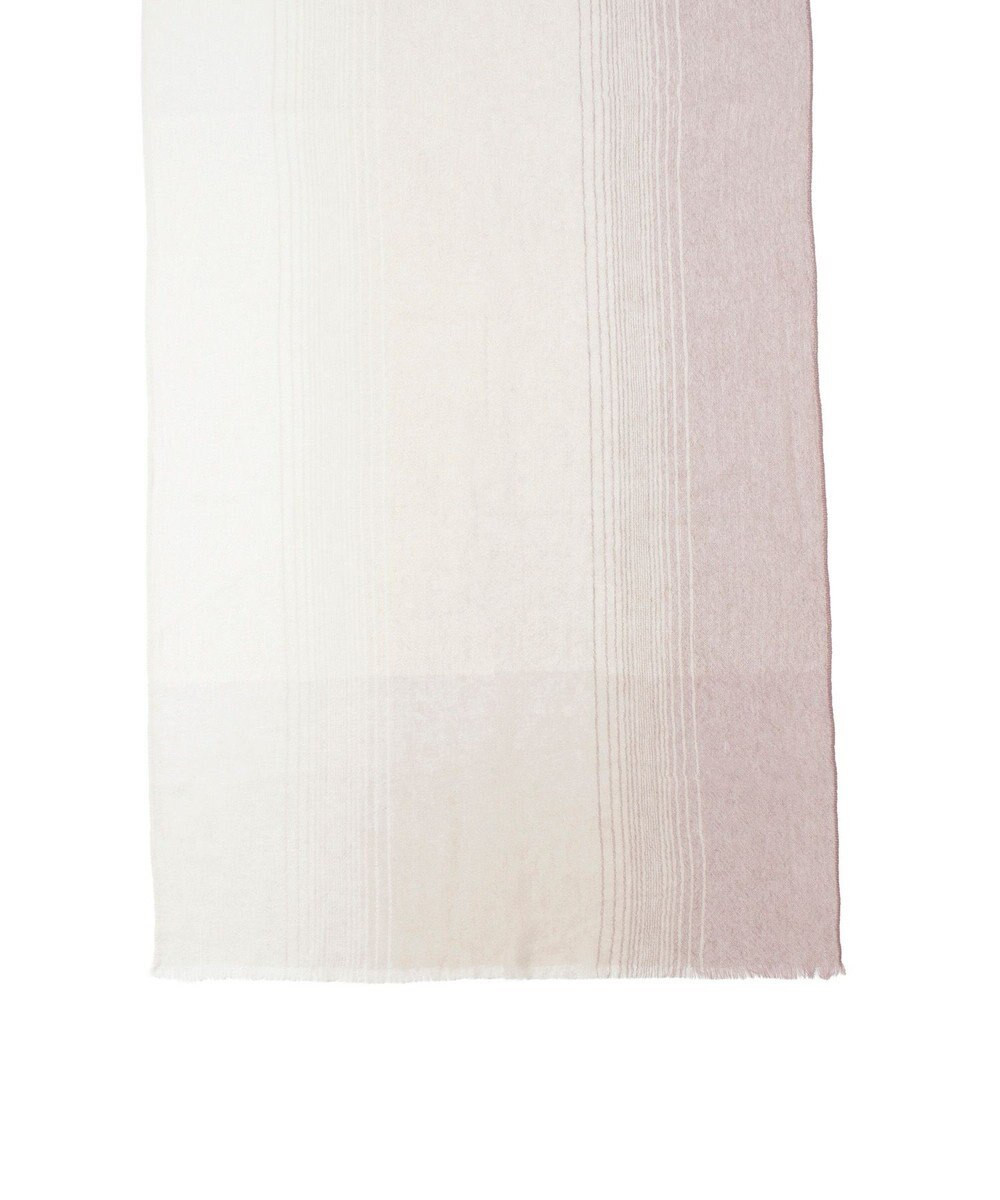 MOONBAT FURLA(フルラ）カシミヤ100％ オンブレー チェック ストール 手洗いOK 