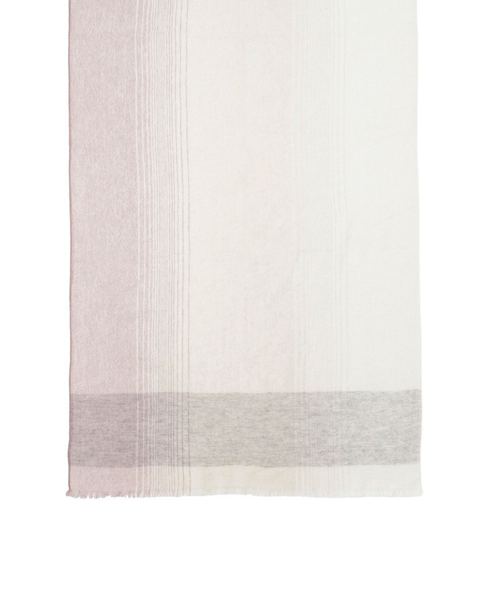 MOONBAT FURLA(フルラ）カシミヤ100％ オンブレー チェック ストール 手洗いOK 