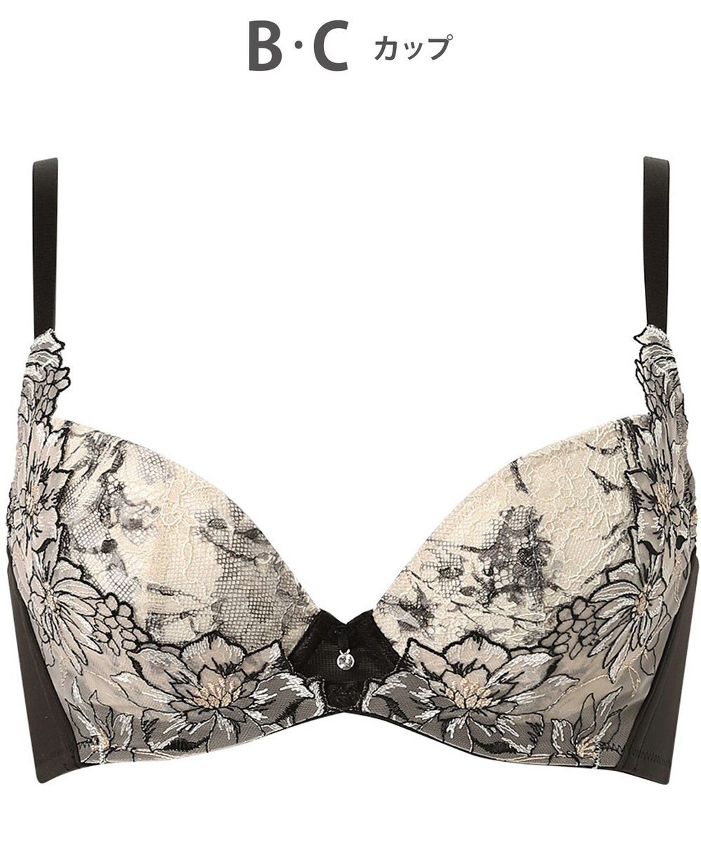 WACOAL ブラジャー 【ハグするブラ】 体温を感知してカラダになじむ 谷間メイク 脇高設計 レディース BXB478 /ワコール 