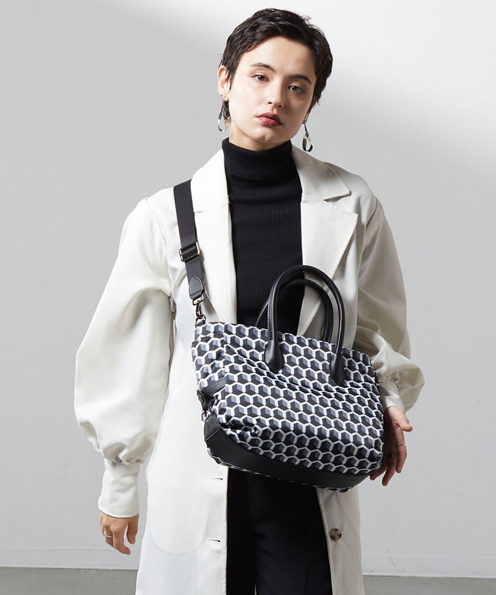 Y'SACCS キュービックモノグラム　2WAYトート　Sサイズ 