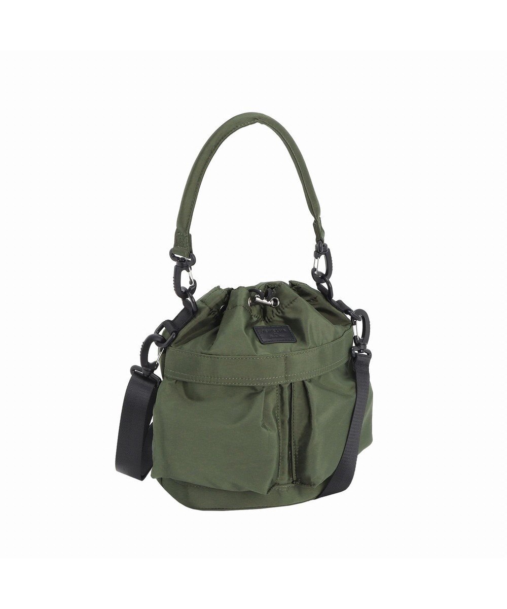 ACE BAGS & LUGGAGE JEWELNA by Jewelna Rose ナイロン巾着バッグ 16201 軽量 2WAY ハンドバッグ ショルダーバッグ 