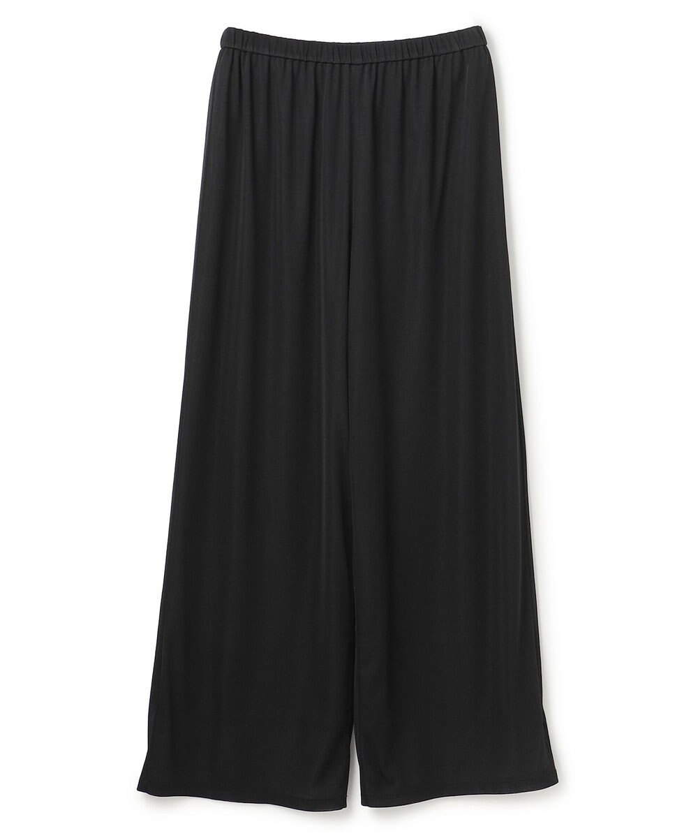 uncrave トリコットシフォン ギャザーパンツ 