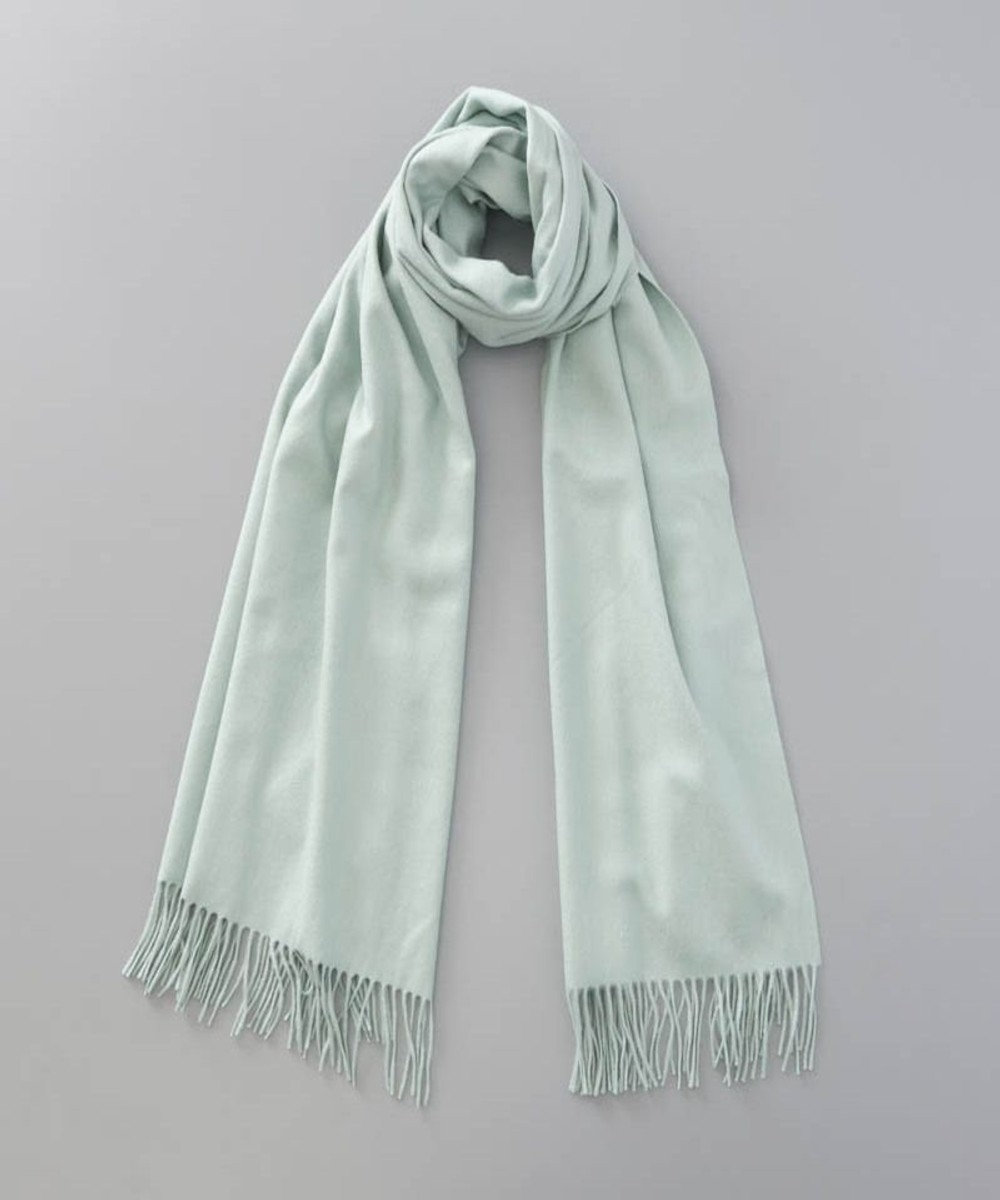 AURORA 【Johnstons of Elgin（ジョンストンズ オブ エルガン）】 カシミヤ100％起毛無地ストール 