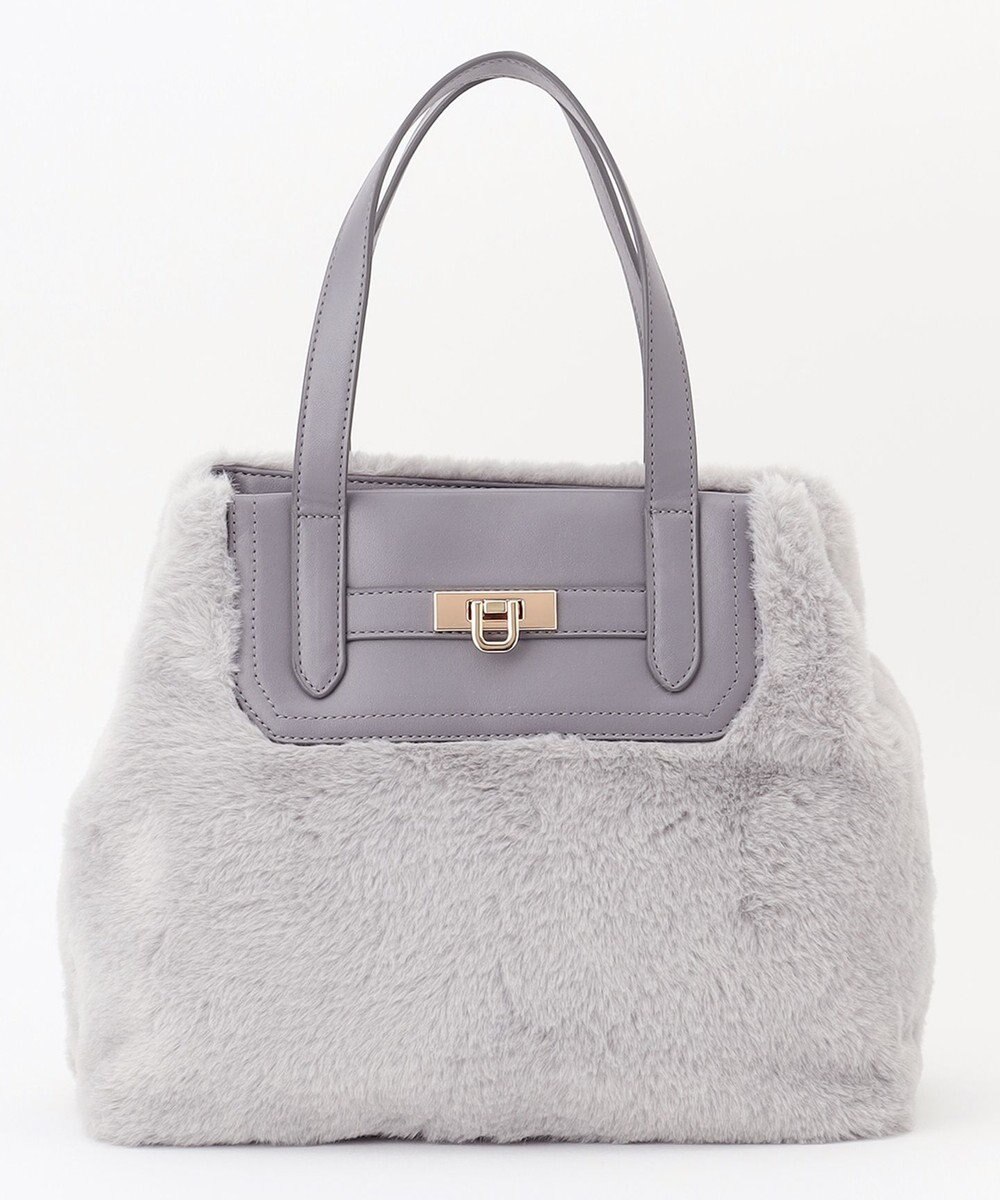 ANY SIS 【2WAY】ベルトメタルファートート バッグ 