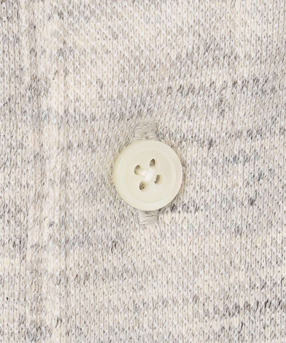 JOSEPH ABBOUD MOUNTAIN 【SPACE／UNISEX】リネンハニカム ポロシャツ 