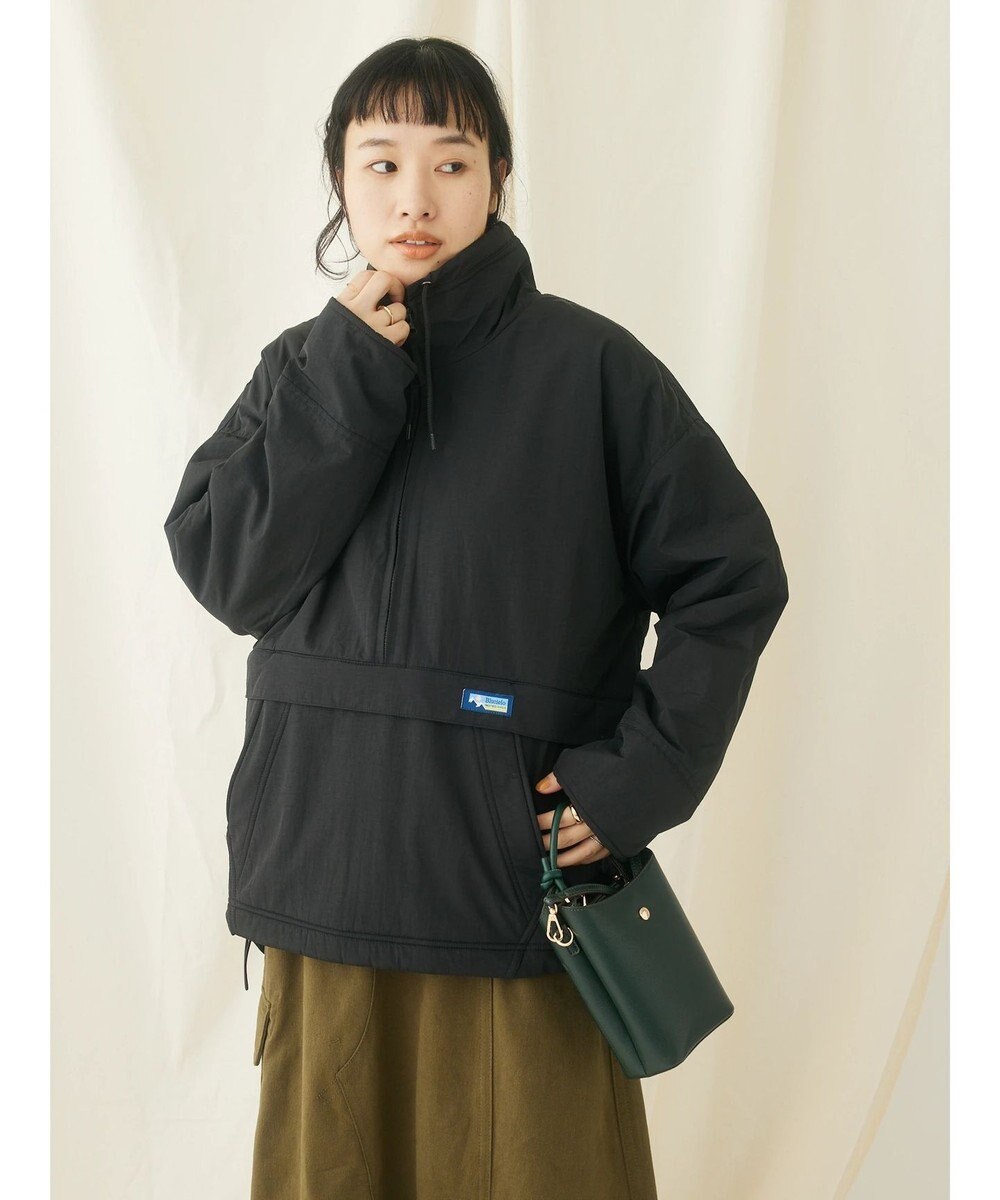 CRAFT STANDARD BOUTIQUE ナイロン×裏フリースアノラックブルゾンＬ／Ｓ 