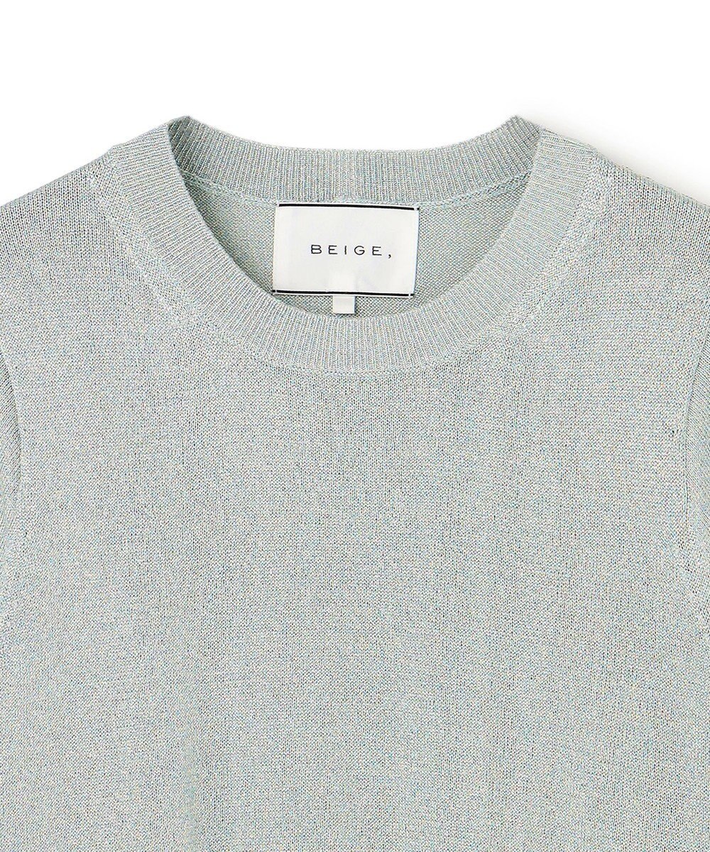 BEIGE， SMITHONITE / リュクスグリッター コクーンプルオーバー 