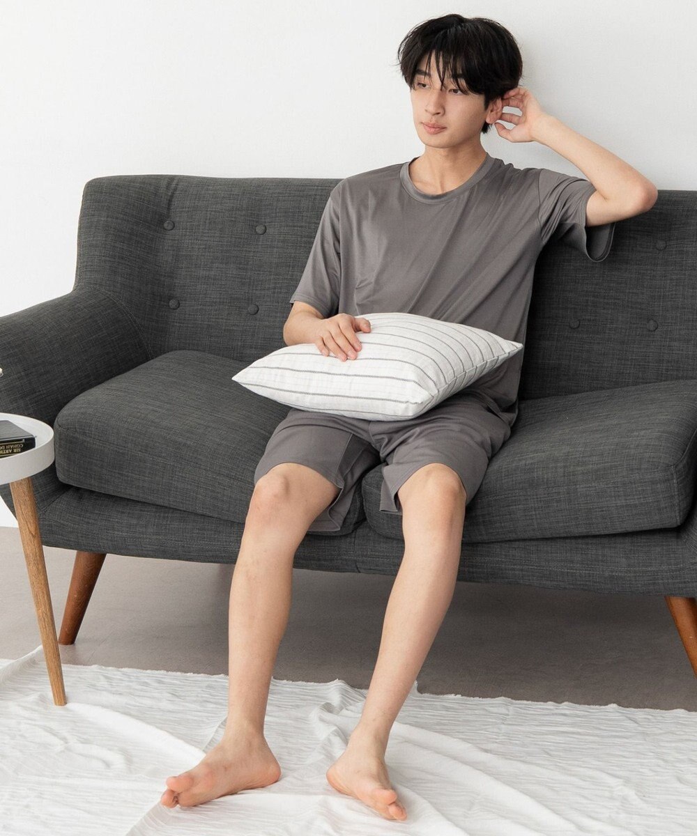 WEGO 【ユニセックス着用ITEM/MLサイズ展開】接触冷感セットアップウェア 