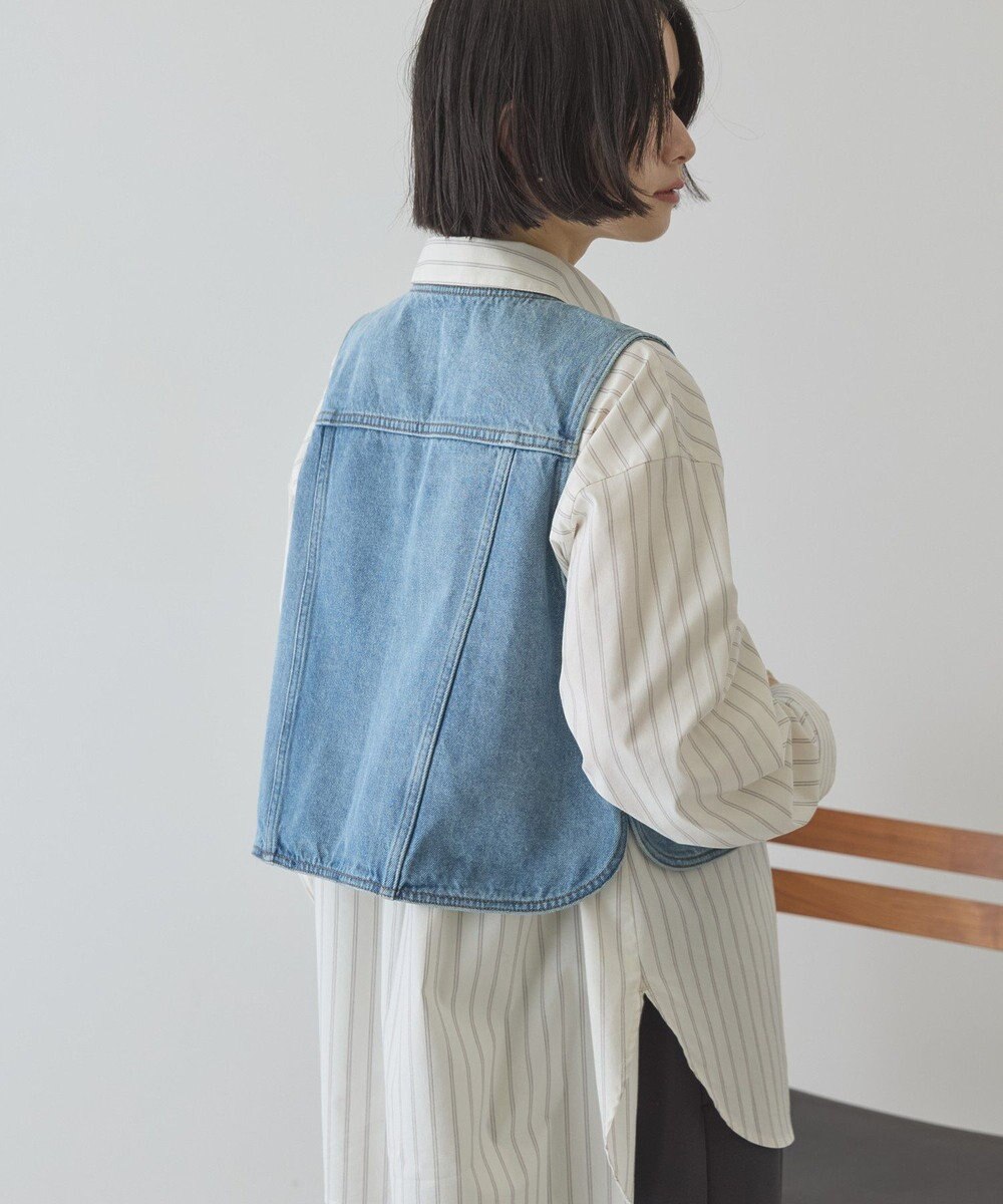 AMERICAN HOLIC ショート丈デニムベスト 