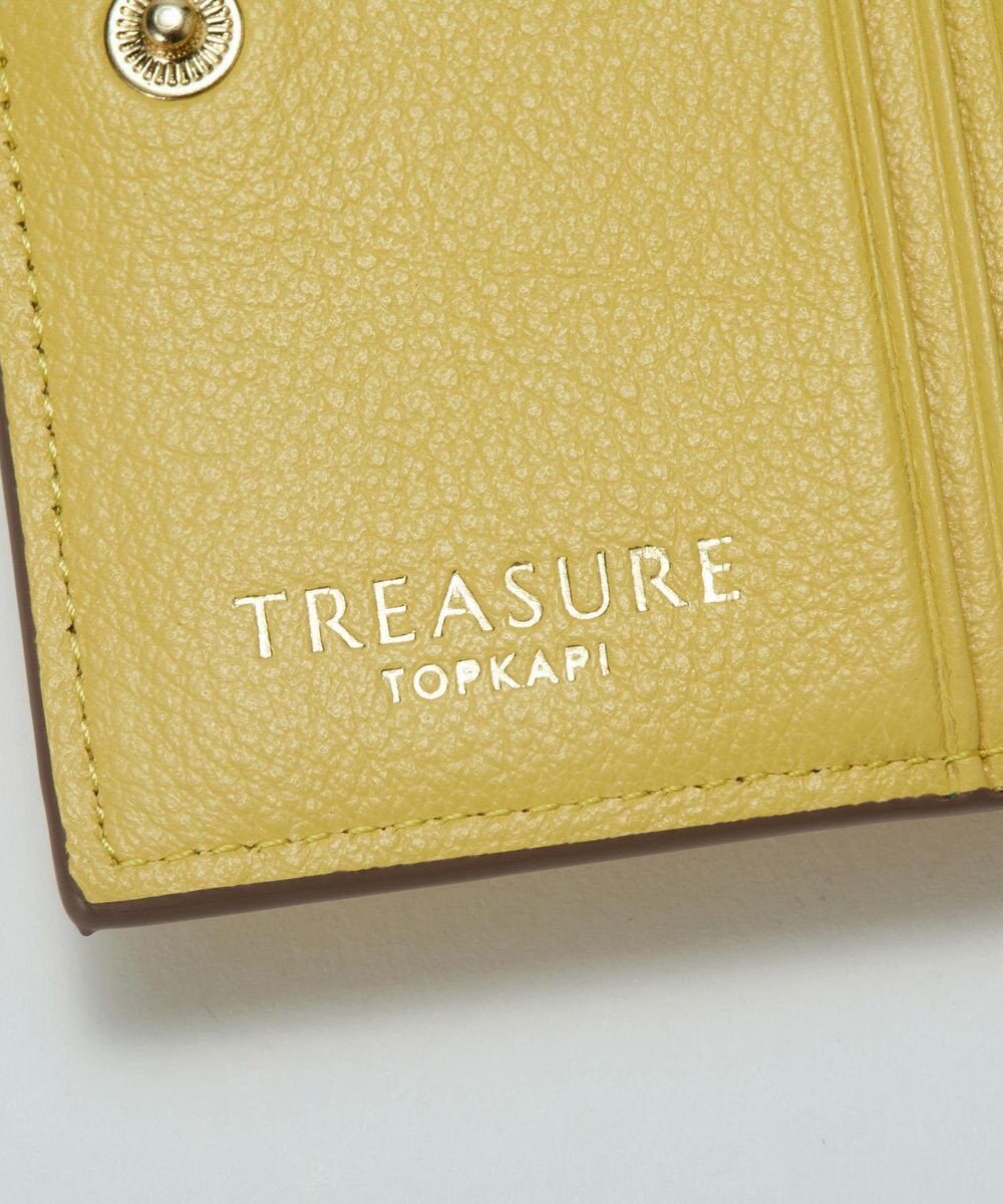 TOPKAPI 【TREASURE TOPKAPI】ソフトレザー ベルトデザイン 二つ折り財布 