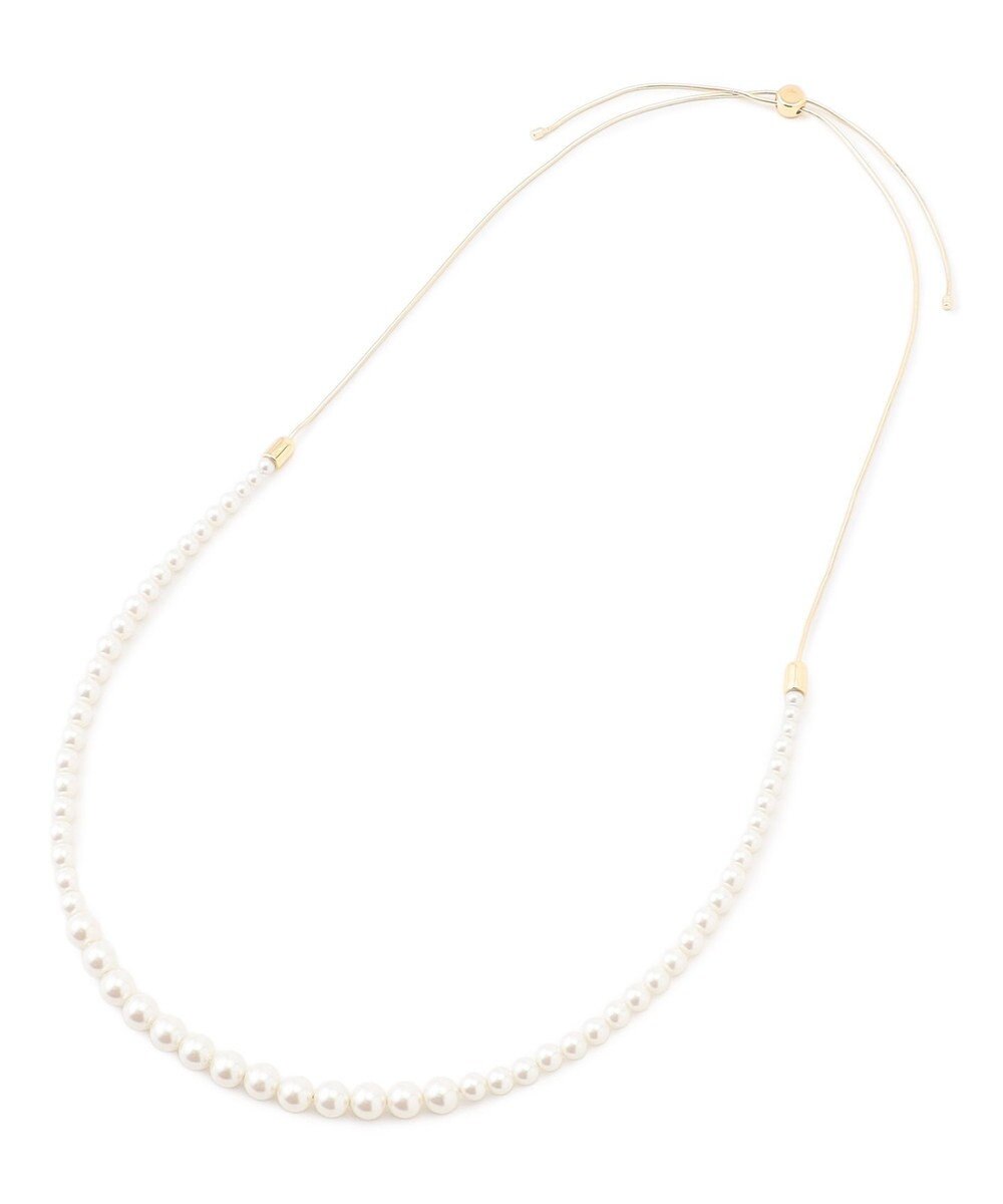 23区 パールコンビ スネークチェーン ネックレス 