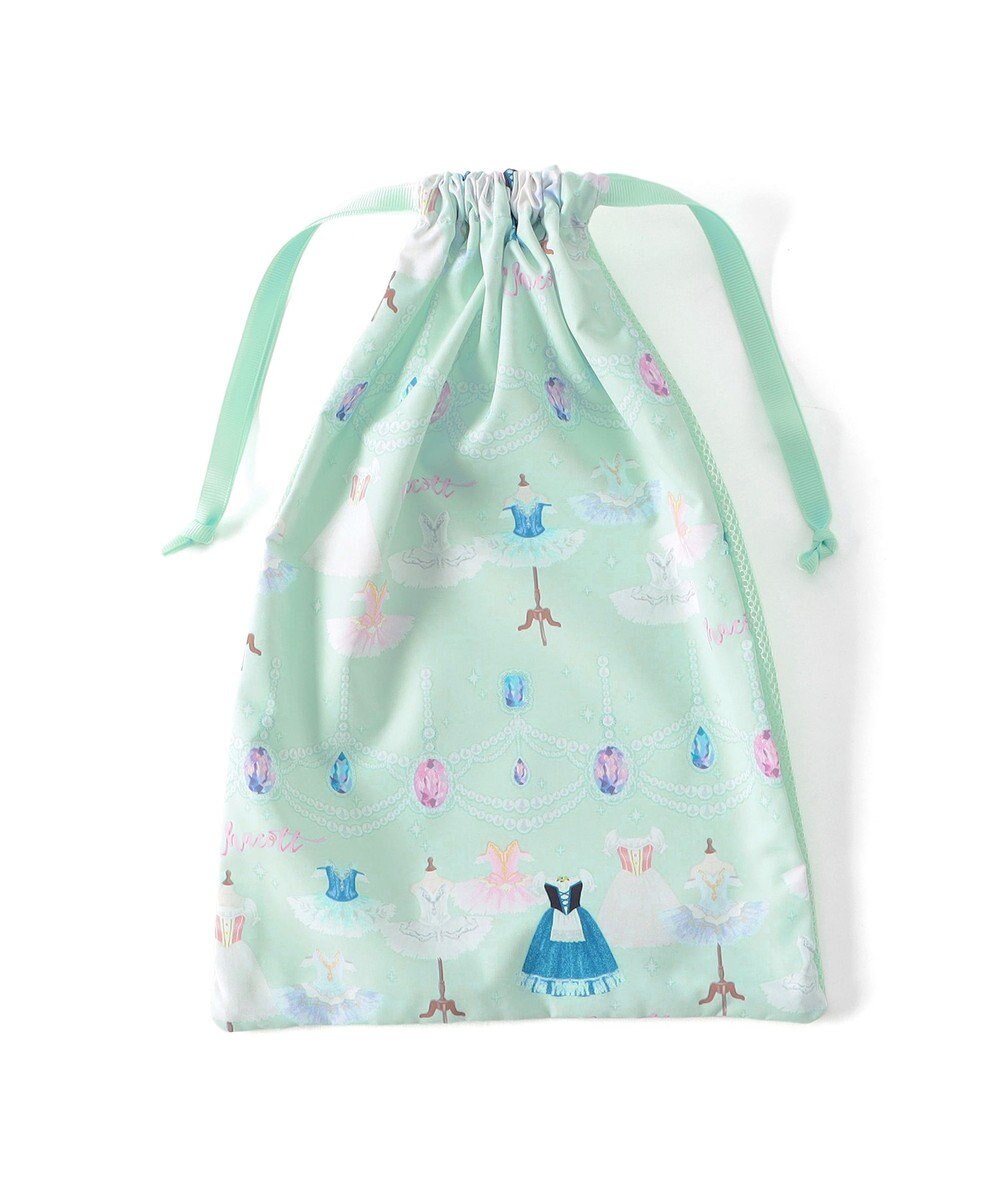 Chacott ジュエルチュチュ半メッシュ巾着M 