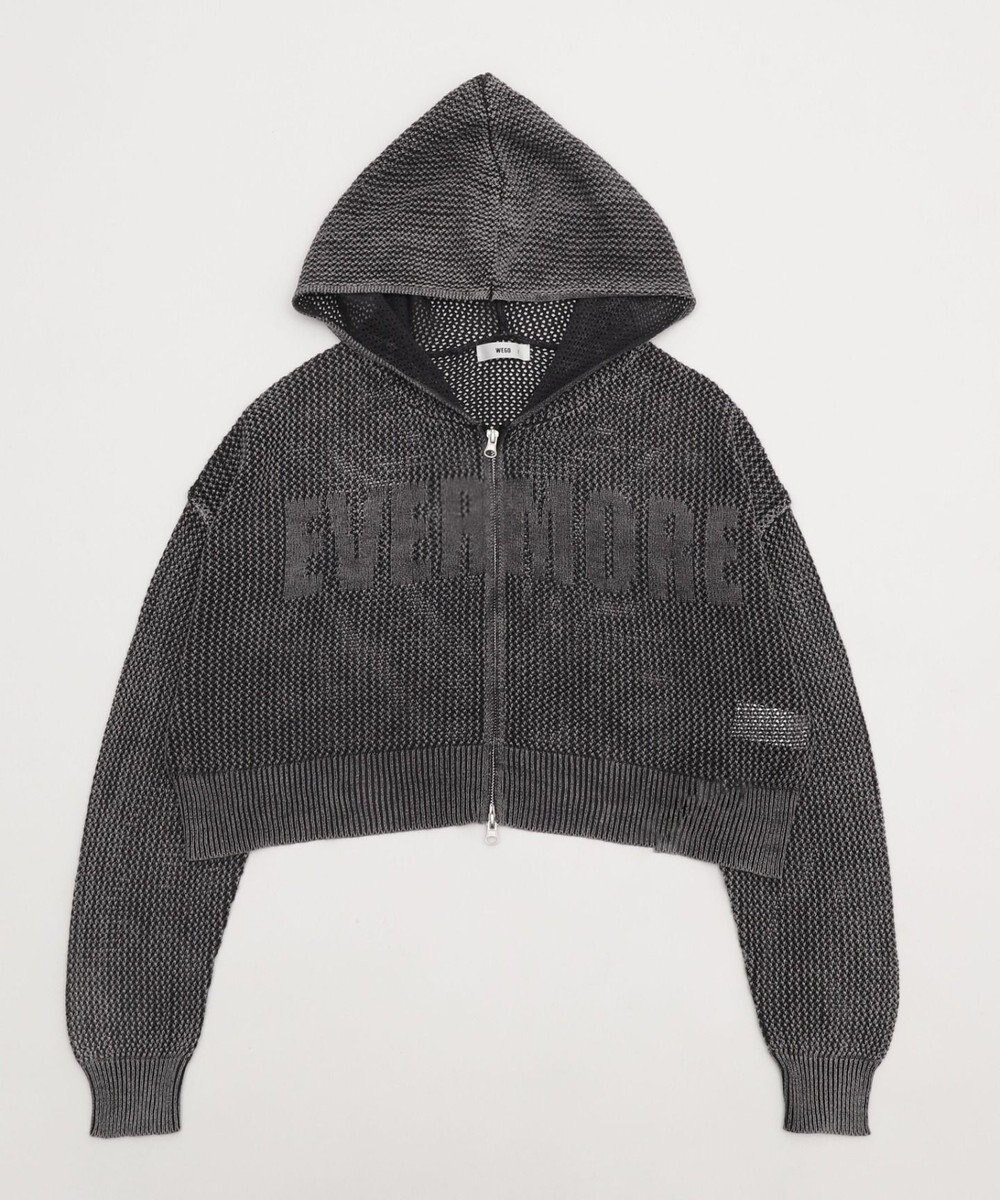 WEGO ヴィンテージウォッシュメッシュパーカー 