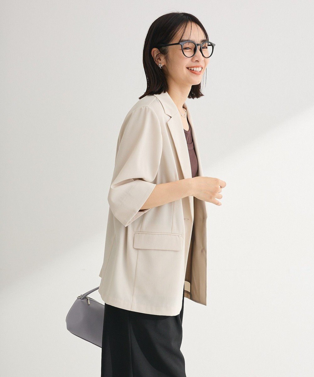 Green Parks シングル半袖ジャケット 