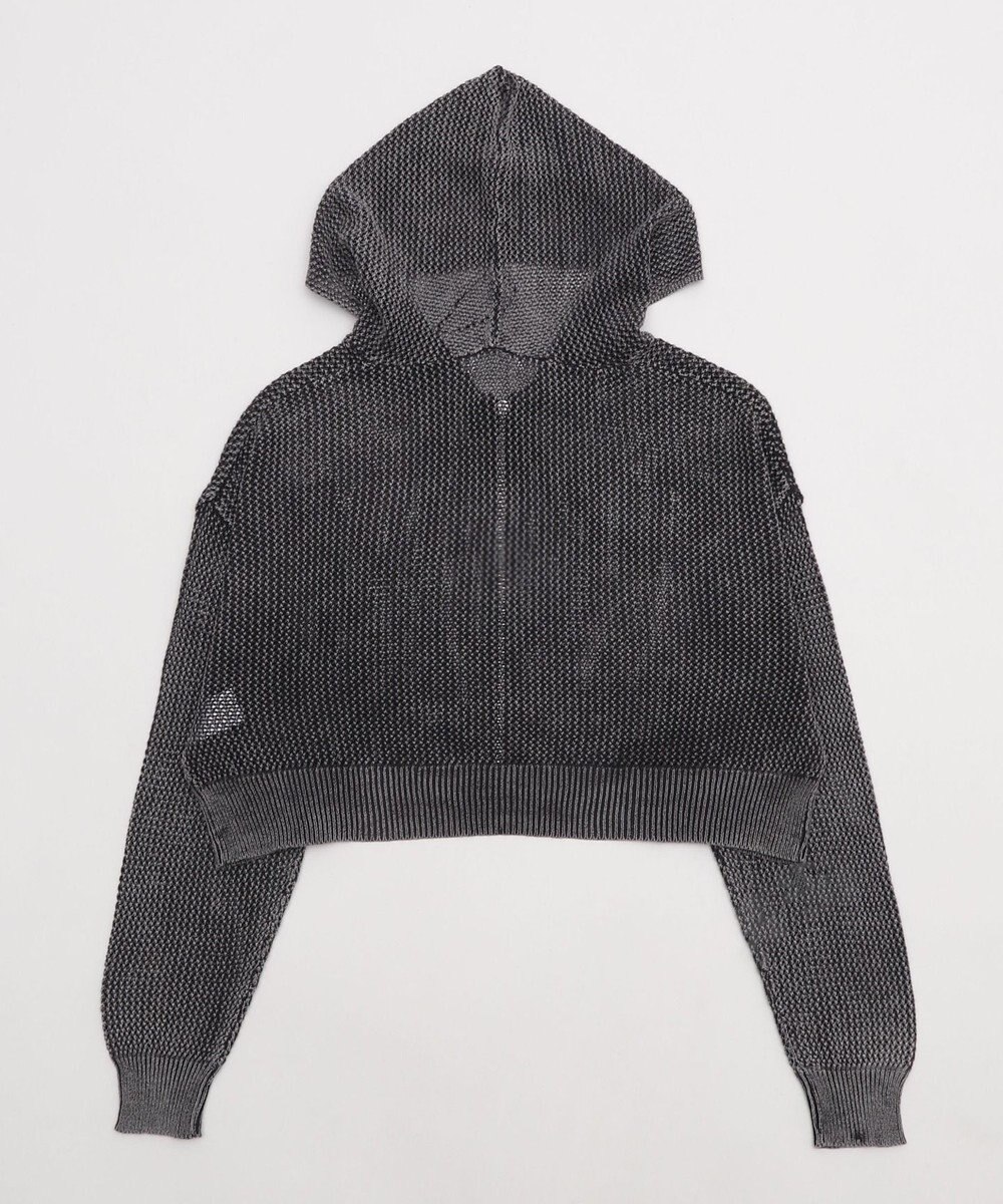 WEGO ヴィンテージウォッシュメッシュパーカー 