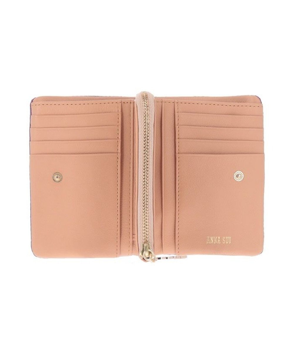 ANNA SUI マープル 内Lファスナー二つ折り財布 