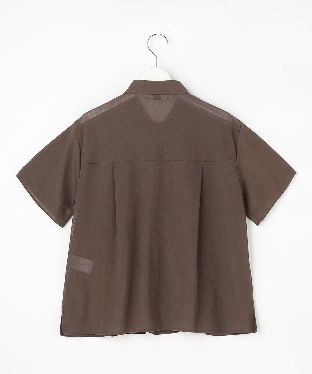 J.PRESS LADIES S シアードライトリコット シャツライク カットソー 