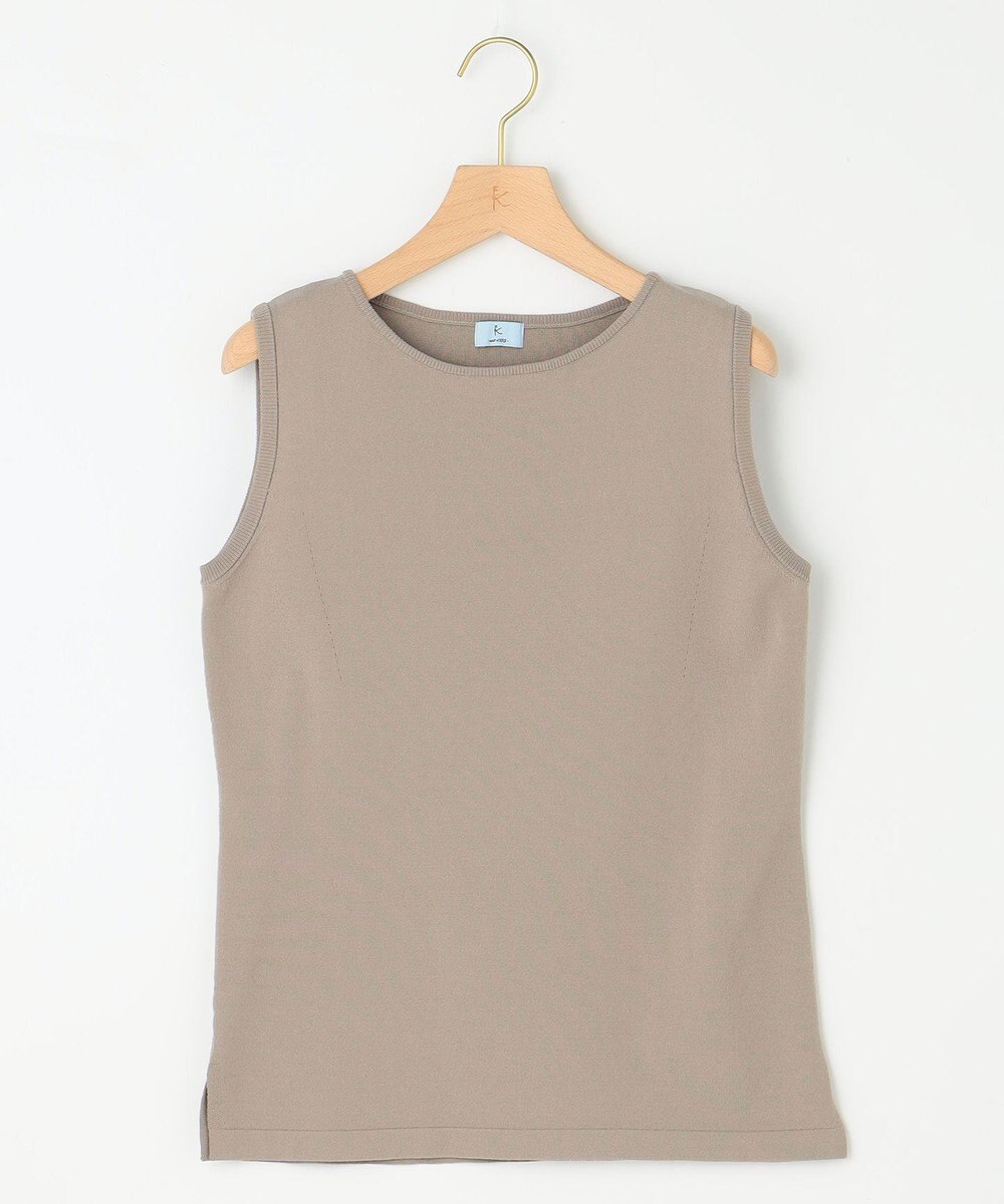 組曲 【WEB限定カラーあり】ニットタンクトップ 