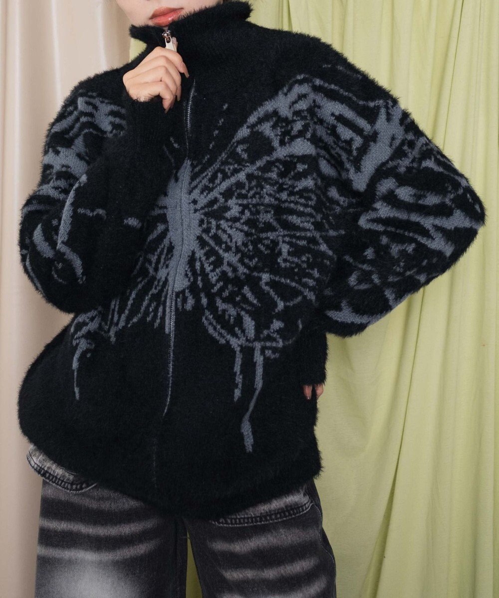 WEGO バタフライジップニット 