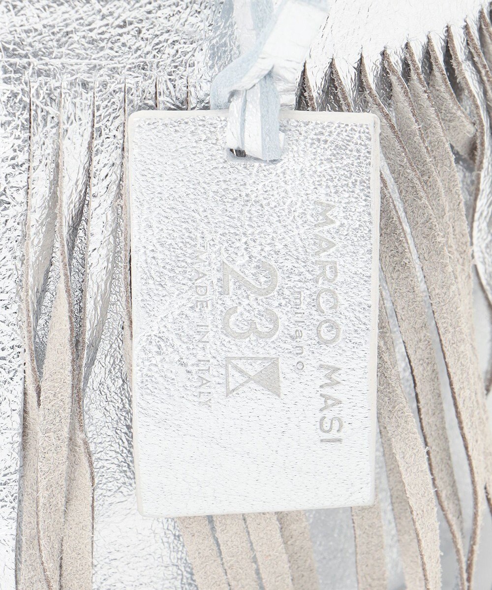 23区 MARCO MASI レザー フリンジ 巾着 バッグ 