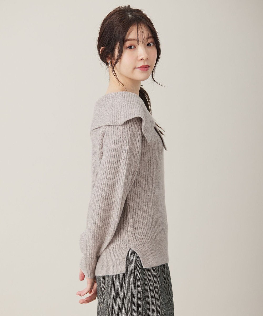 ANY SIS 【洗える】オフショル ニット 