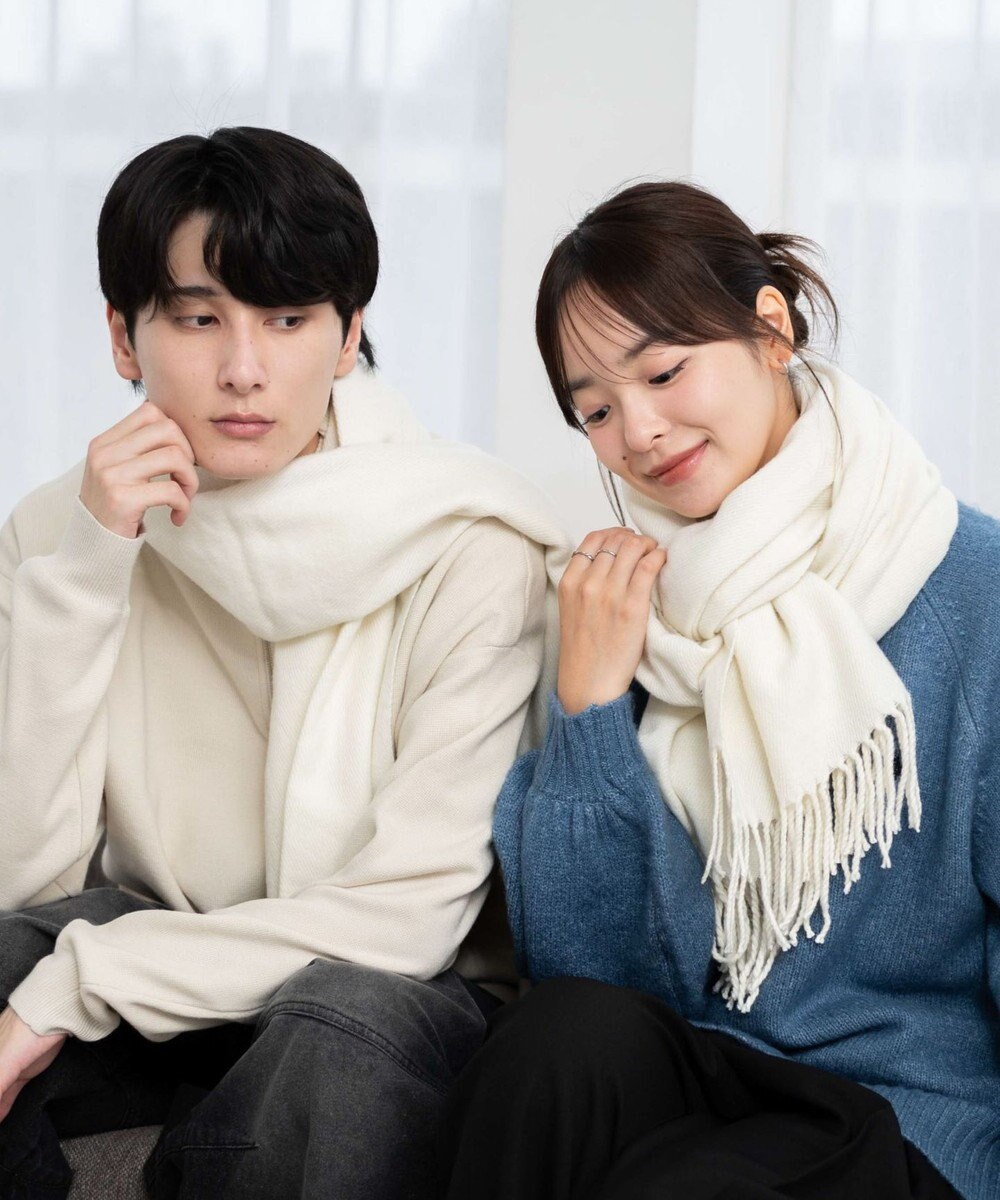 WEGO 【ユニセックス着用ITEM】大判ストール 