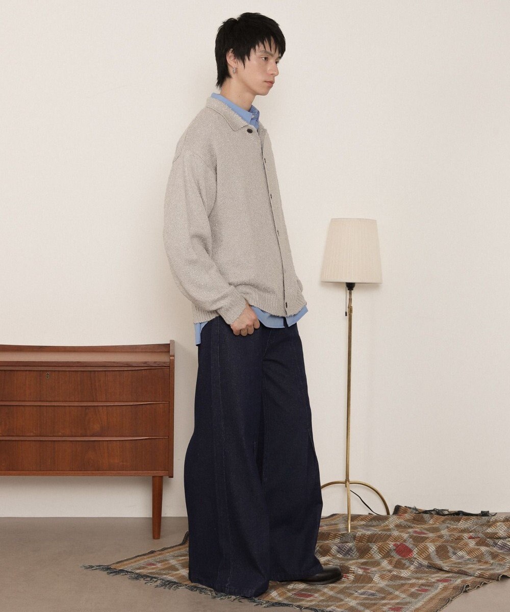 WEGO ブークレボタンカーディガン 