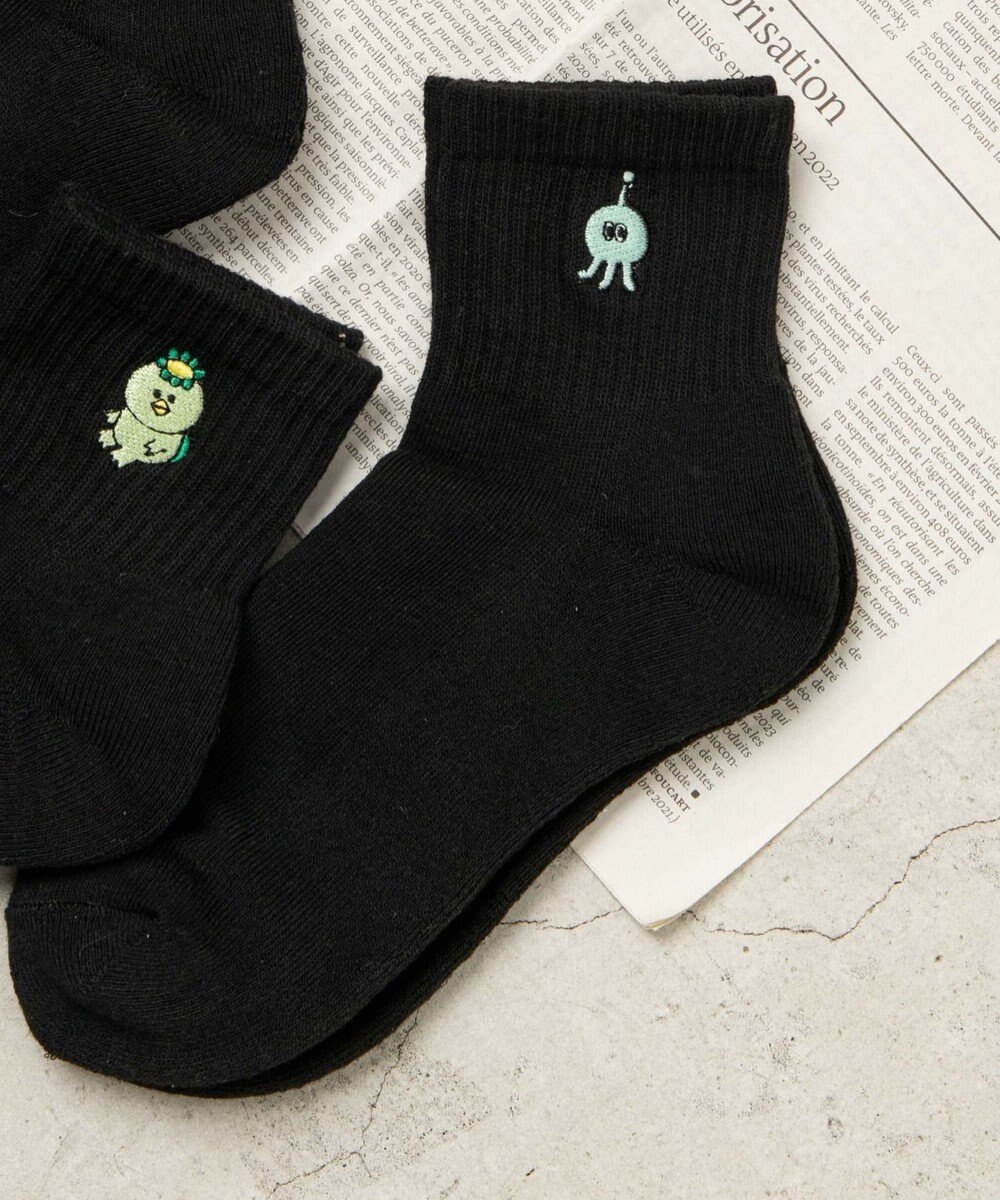 WEGO アンクルパイルユニークソックス 