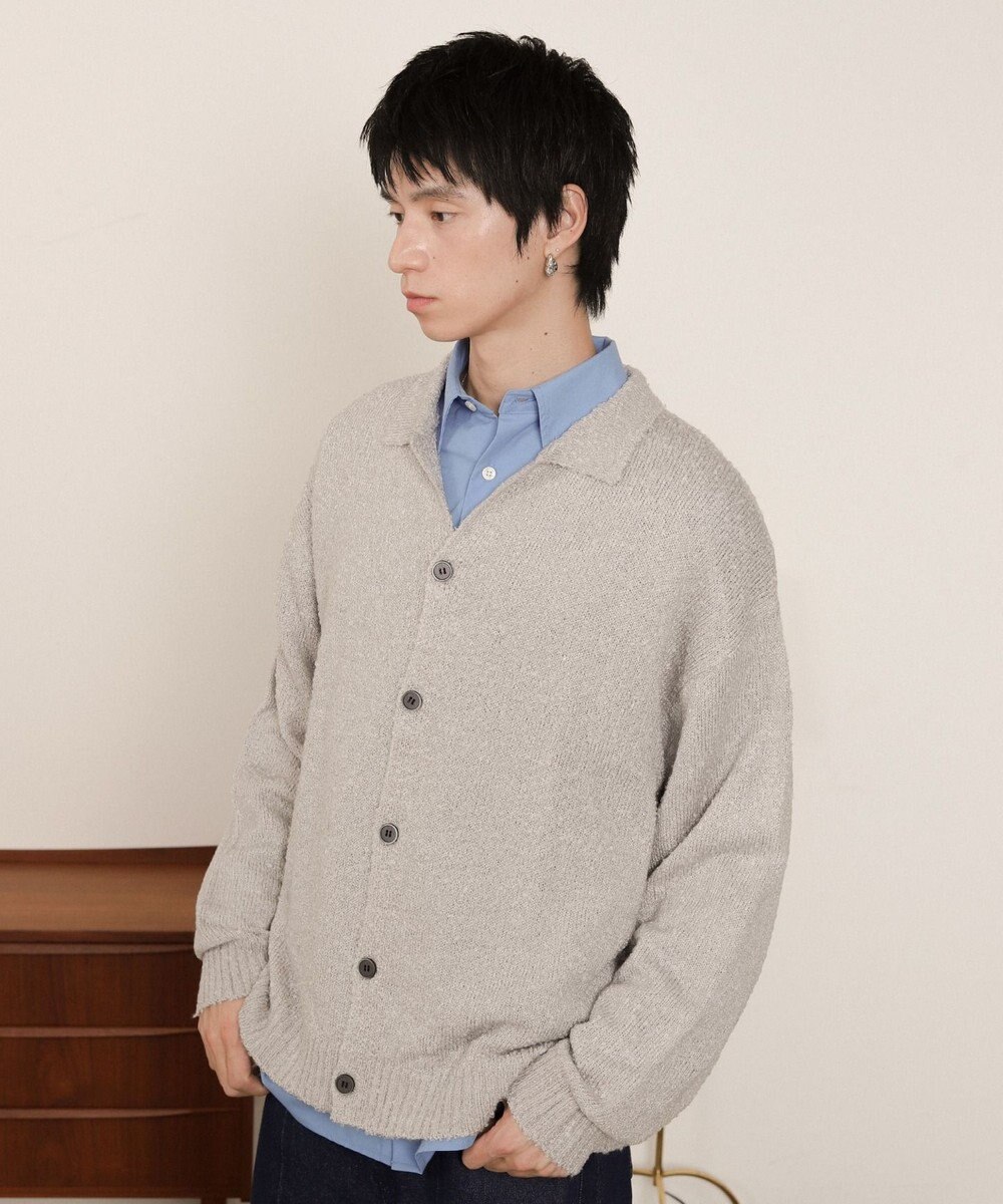 WEGO ブークレボタンカーディガン 