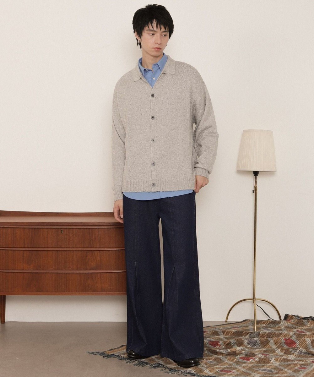 WEGO ブークレボタンカーディガン 