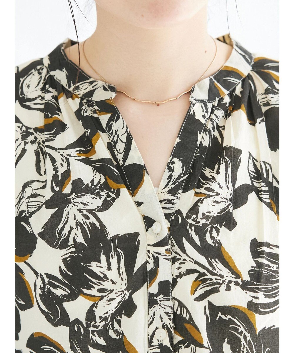 CRAFT STANDARD BOUTIQUE インド綿アソート柄シャツチュニック 