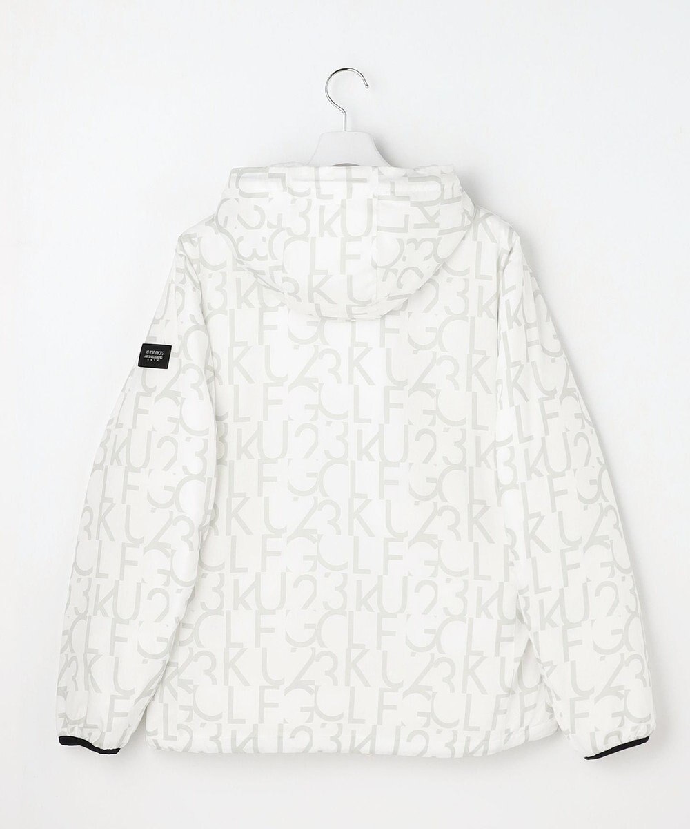 23区GOLF 【MEN】ロゴグラフィック中綿ブルゾン 