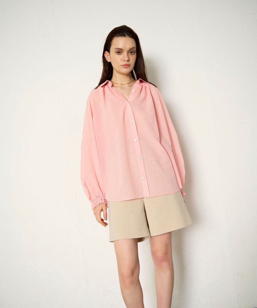 GRACE CONTINENTAL ドルマンボリュームシャツ 