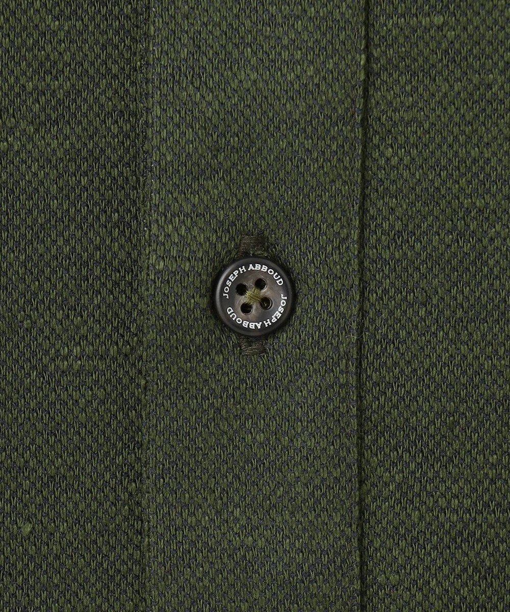 JOSEPH ABBOUD 【リネン素材/清涼感/吸水速乾】リネンハニカム 半袖 ポロシャツ 